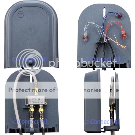 tv aerial junction box internal|splitting aerial to 2 televisions.